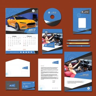 Carian Blue Print Design Personal Use Template