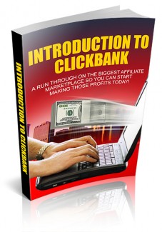 Introduction To Clickbank MRR Ebook