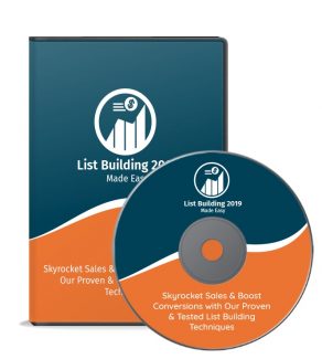 List Building Made Easy 2019 Videos Upgrade Personal Use Video With Audio