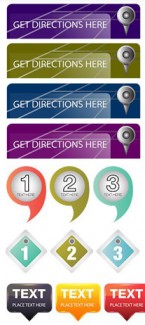 Mobile Badges And Buttons Personal Use Graphic