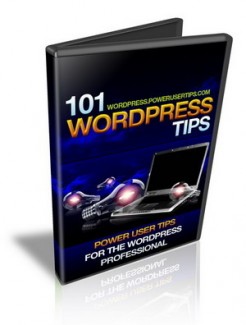 101 WordPress Power Tips Resale Rights Ebook With Audio & Video