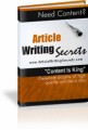 Article Writing Secrets MRR Ebook