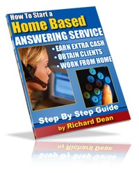 How To Start A Home Based Answering Service Resale Rights Ebook