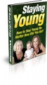 Staying Young Plr Ebook