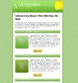 Eco Green Energy Review Site Personal Use Template 