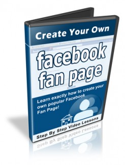 How To Create A Facebook Fan Page Resale Rights Video