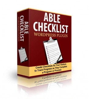Able Checklist Plugin Personal Use Software