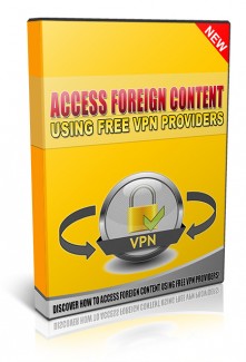Access Foreign Content Using Free Vpn Providers MRR Video