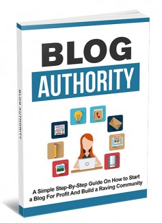 Blog Authority MRR Ebook