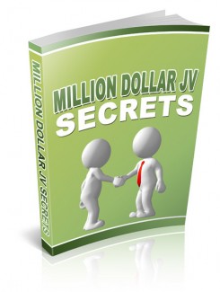 Million Dollar Jv Secrets Resale Rights Ebook