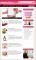 Pregnancy Fitness Niche Blog Personal Use Template With ...