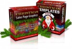 Christmas Templates And Sales Page Graphics Bundle Mrr ...