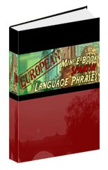 European Mini E-Book Spanish Language Phrases Resale Rights Software