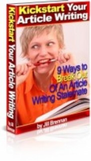 Kickstart Your Article Writing MRR Ebook