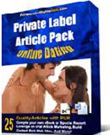 Private Label Article Pack : Online Dating Articles PLR Article