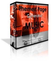Themed Page Generator – Music Personal Use Script