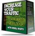 Traffic Boost News Ticker Resale Rights Software