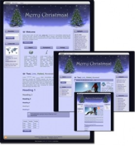 Christmas WordPress, Blogger And HTML Templates Mrr Template