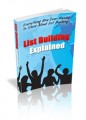List Building Explained PLR Ebook 