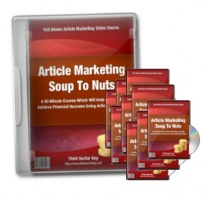 Article Marketing Soup To Nuts Mrr Video