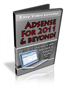 Adsense For 2011 And Beyond Resale Rights Video