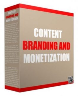 Content Branding And Monetization Templates Personal Use Ebook