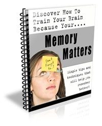 Memory Matters Newsletter PLR Autoresponder Messages