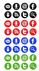 Social Media Icons Personal Use Graphic