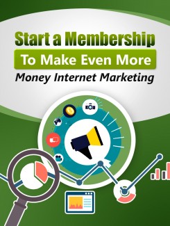 Start A Membership PLR Ebook
