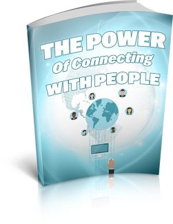 The Power Of Connecting With People MRR Ebook