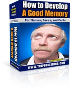 How To Develop A Good Memory Mrr Ebook
