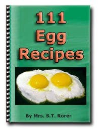 111 Egg Recipes Resale Rights Ebook