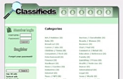Classifieds Turnkey Website Green Personal Use Template