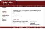 Hosting Index Directory Red Personal Use Template