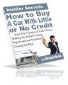 How To Buy A Car With Little Or No Credit Resale Rights ...
