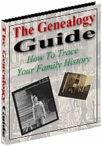 The Genealogy Guide : Trace Your Family History MRR Ebook