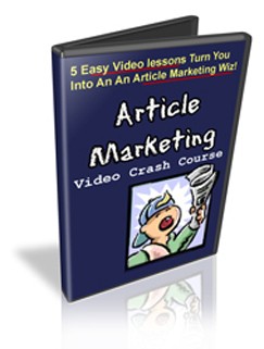 Article Marketing Crash Course Updated Giveaway Rights Video