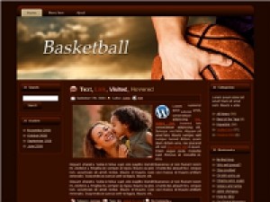 Basketball – WP Theme Mrr Template