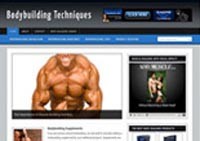 Bodybuilding Niche Blog Personal Use Template With Video