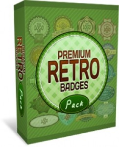 Premium Retro Badges Pack Personal Use Graphic