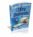 The 7 Key Elements Every Marketer Follows Plr Ebook