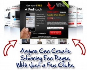 Amazing Fan Page Templates Personal Use Template