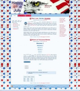 July 4th Templates Mrr Template