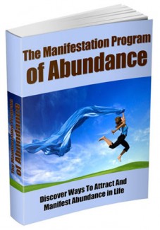 The Manifestation Program Of Abundance MRR Ebook