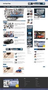 Auto Repair Shops Blog Personal Use Template