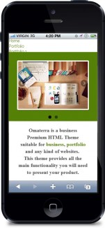 Omaterra Premium WordPress Theme Personal Use Template