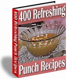 400 Refreshing Punch Recipes MRR Ebook