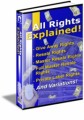 All Rights Explained Resale Rights Ebook With Video