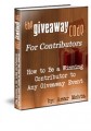 The Giveaway Code For Contributors Resale Rights Ebook