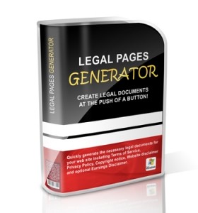 Legal Pages Generator Mrr Software